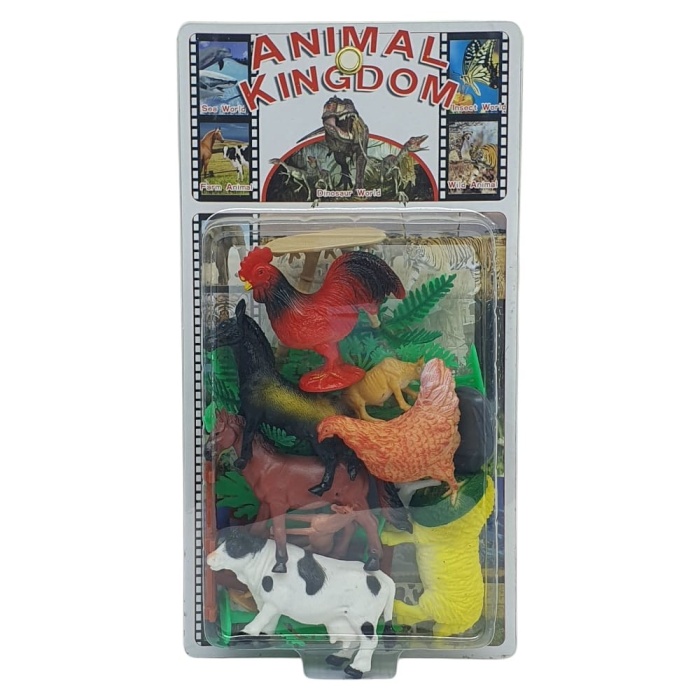 Hayvan Seti - 12 Parça Çiftlik Hayvanları Seti  - NC3789 (Lisinya)