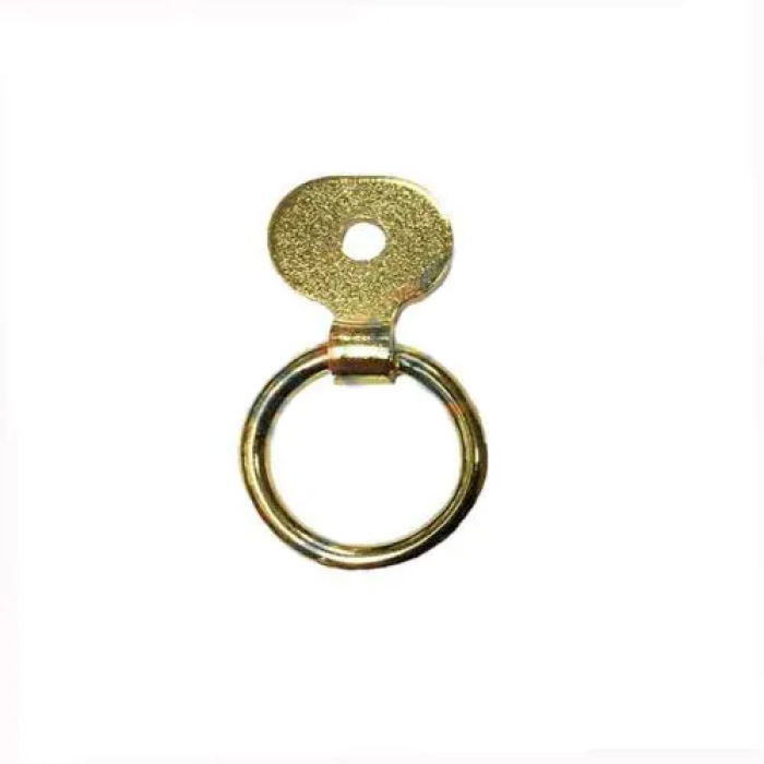 Halkalı Tablo, Çerçeve Askısı, Küçük, 15x28mm, Sarı - 100 Adet - Lisinya