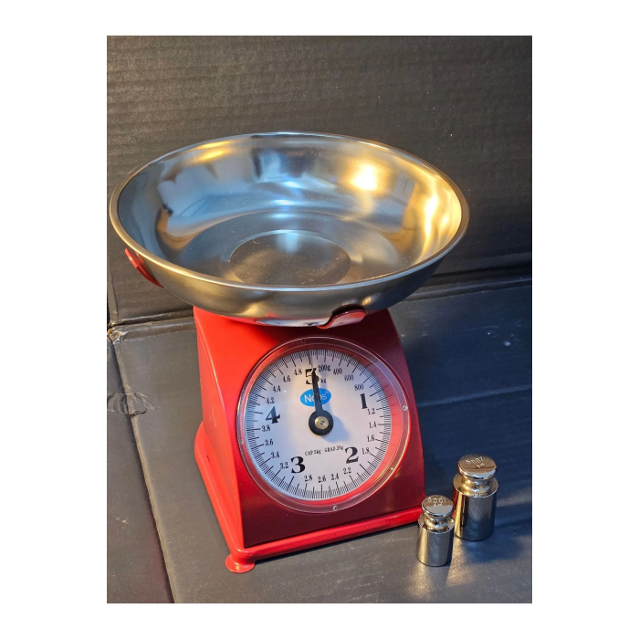 5 Kg Retro Nostalji Mutfak Tartısı Analog Terazi ( Lisinya )