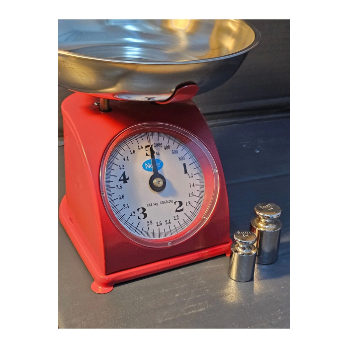5 Kg Retro Nostalji Mutfak Tartısı Analog Terazi ( Lisinya )