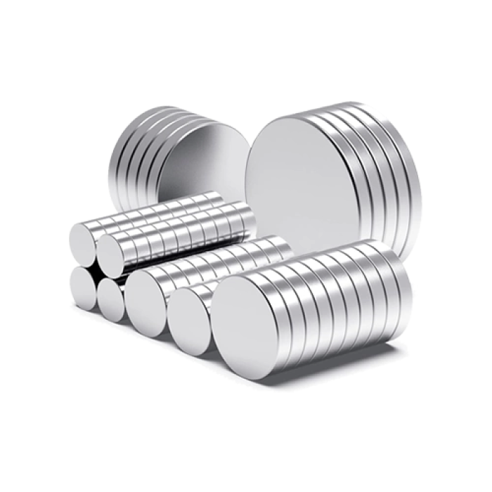 50 Adet 10x1mm Yuvarlak Neodyum Mıknatıs Güçlü Dayanıklı Magnet Nikel Kaplama ( Lisinya )