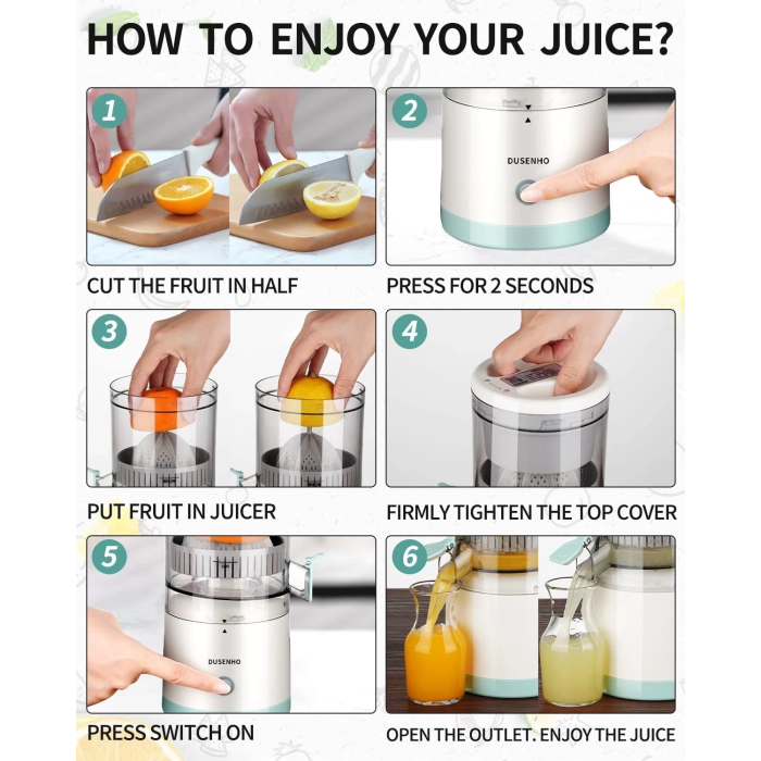 Çok Fonksiyonlu Meyve Sıkacağı Ev Otomatik Cüruf Suyu Ayırma ( Lisinya )