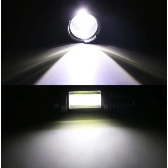 Wuben Wb-017 Zoomlu Şarjlı Cob Led Güçlü El Feneri ( Lisinya )