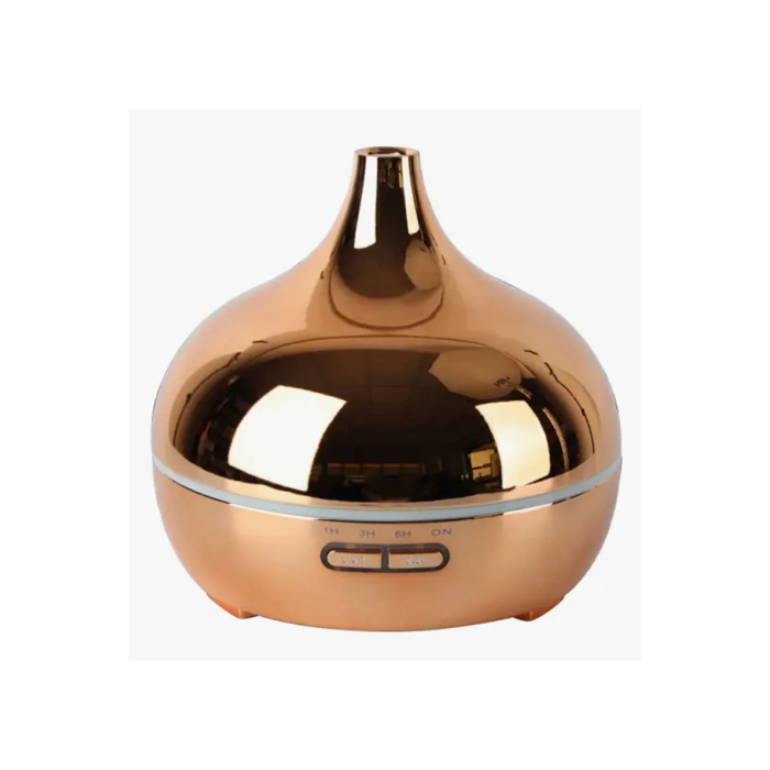 Hava Nemlendirici Parlak Gold Aromatik Oda Kokusu 550 Ml Kahve Aroma Difüzörü Buhar Nemlendırıcı ( Lisinya )