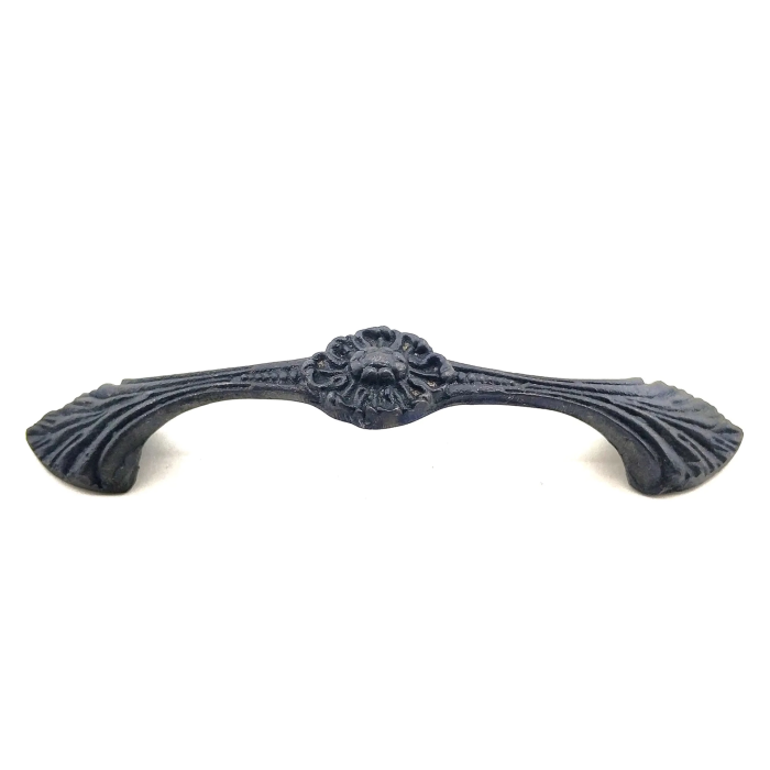 Antika Tarz Dekoratif Pirinç Göz Mobilya Kulbu - 21x127 Mm, Oksit ( Lisinya )