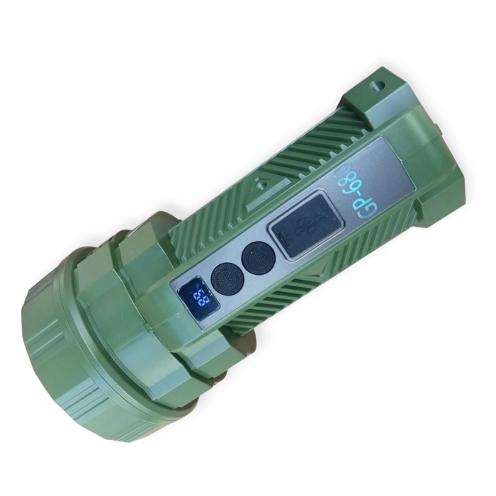 Gold Police Gp-680 Şarjlı El Feneri Projektör 100 Watt ( Lisinya )