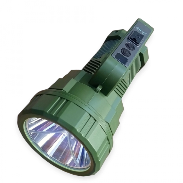 Gold Police Gp-680 Şarjlı El Feneri Projektör 100 Watt ( Lisinya )