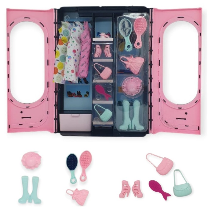 Anlily Stilim Sensin Elbise Dolabı - Açık Pembe (Lisinya)