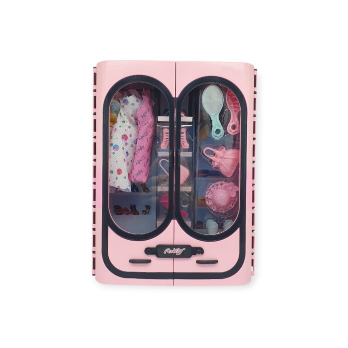 Anlily Stilim Sensin Elbise Dolabı - Açık Pembe (Lisinya)