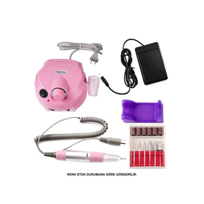 Profesyonel Elektrikli Freze Tırnak Parlatıcı Törpü Manikür Pedikür Makinesi Point Power ( Lisinya )