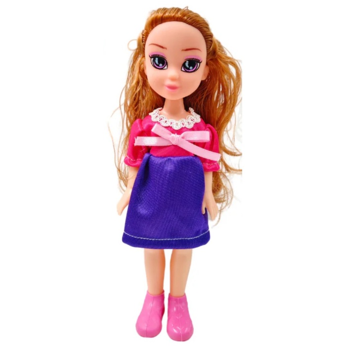 Karlar Ülkesi - Karlar Kraliçesi Bebek 25 cm - Esmer (Lisinya)