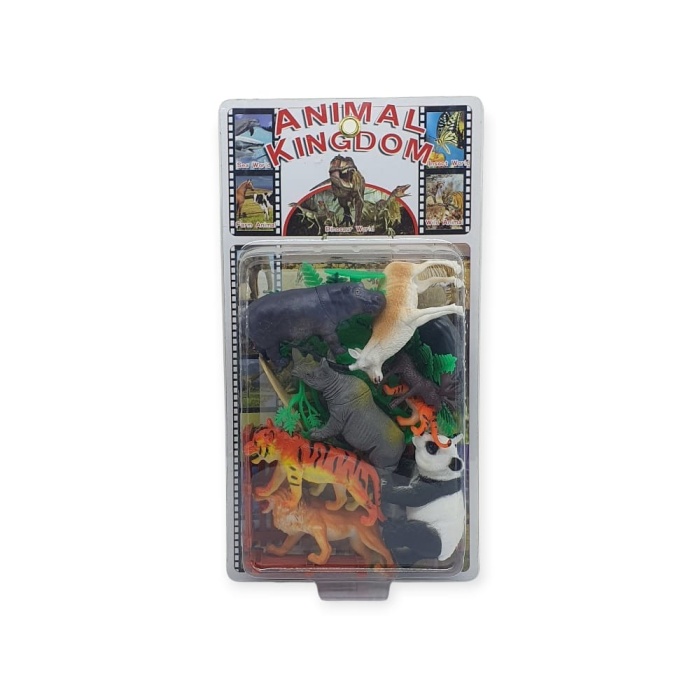 Hayvan Seti - 12 Parça Vahşi Hayvanlar Çiftlik Seti  - YS2789 (Lisinya)