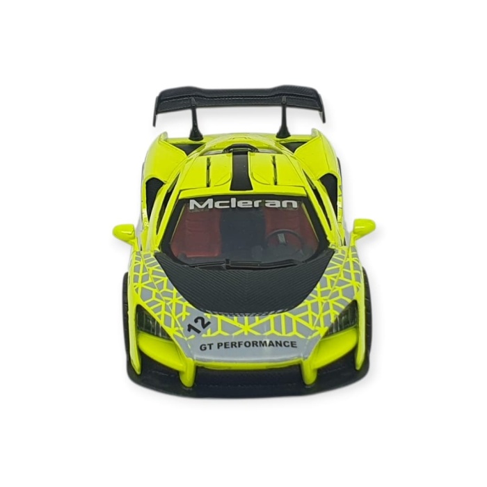 Çek Bırak Metal Arabalar 13 cm - Yeşil (Lisinya)