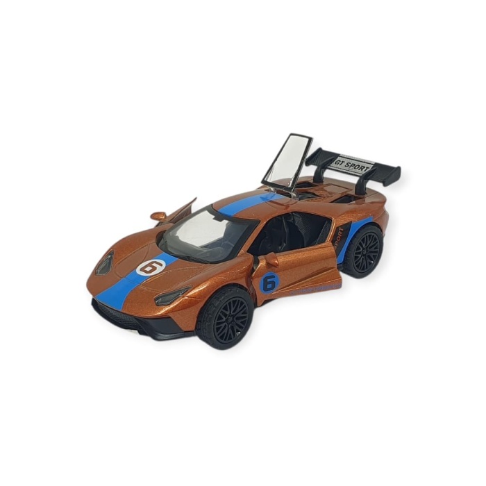 Çek Bırak Metal Arabalar 13 cm - Kahverengi (Lisinya)