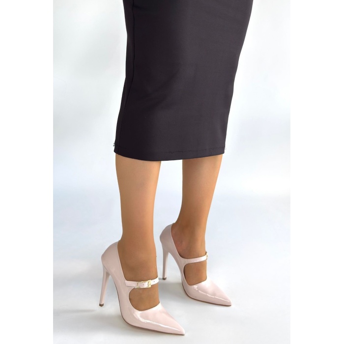 Tiej Bej Rugan Stiletto Ayakkabı - Lisinya