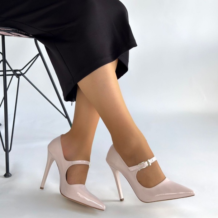 Tiej Bej Rugan Stiletto Ayakkabı - Lisinya