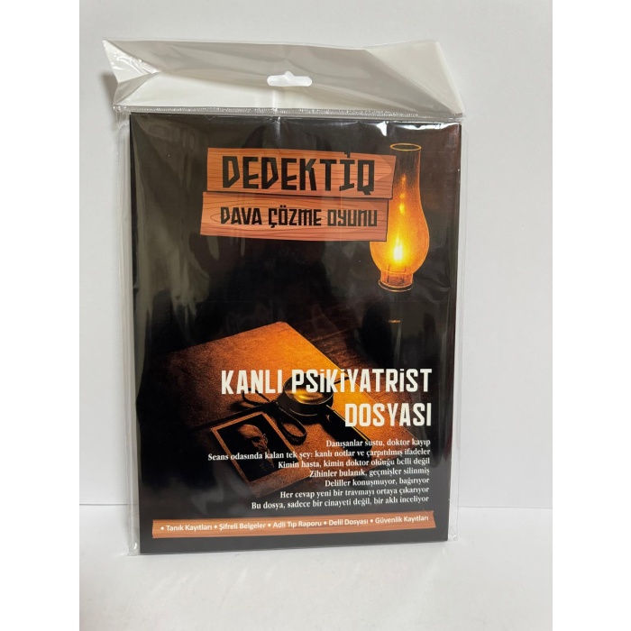 Dedektif Dava Çözme Oyunu  Kanlı Psikiyatrist Dosyası
