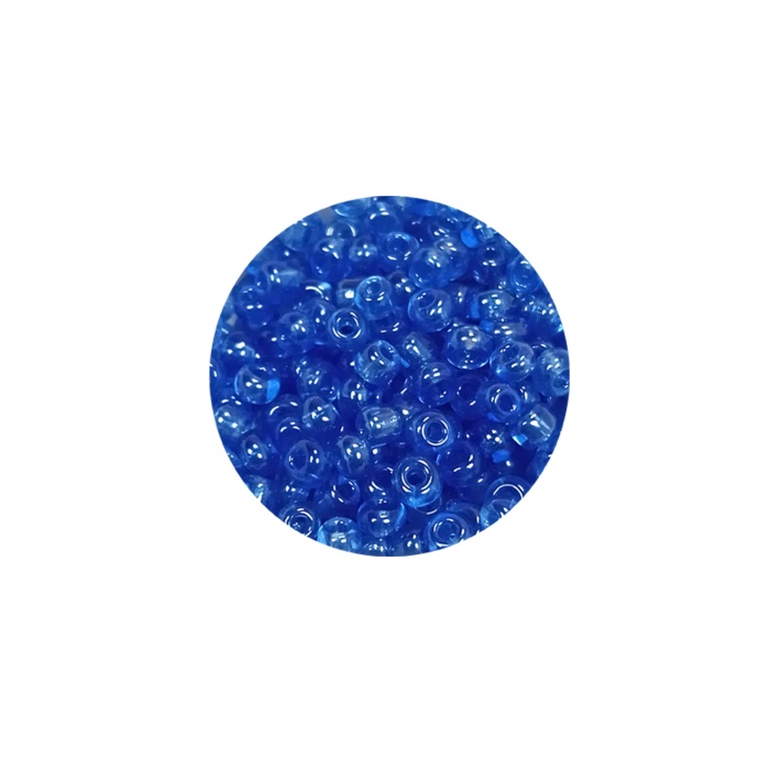 Dökme Cam Kum Boncuk (8/0) 3 mm - 60 Gram - Şeffaf Açık Mavi - BNC204