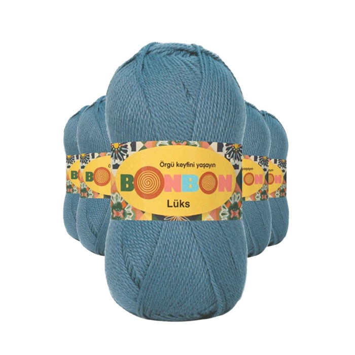 5 Adet Lüks Patik İpi Yünü Filiz Yeşili 98263