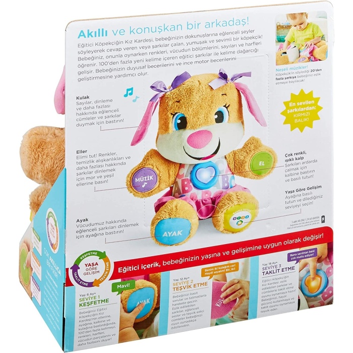 Fisher Price Eğitci Köpekçiğin Kız Kardeşi (Türkçe)