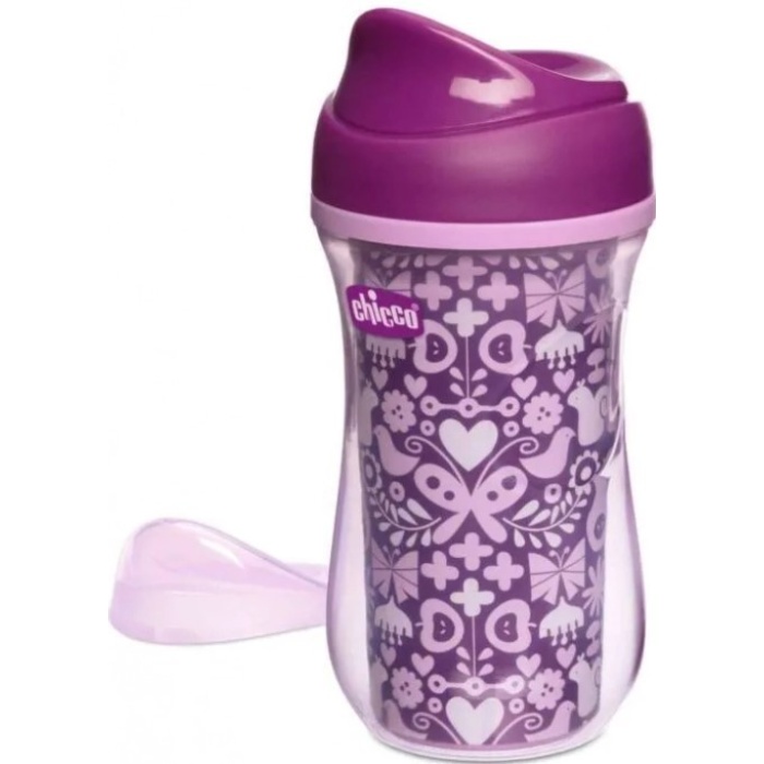 Chicco Isı Yalıtımlı Active Bardak 14 Ay+ 266 ml - Purple