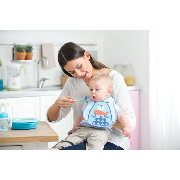 Chicco 4 Parça Beslenme Seti +6 Ay - Erkek