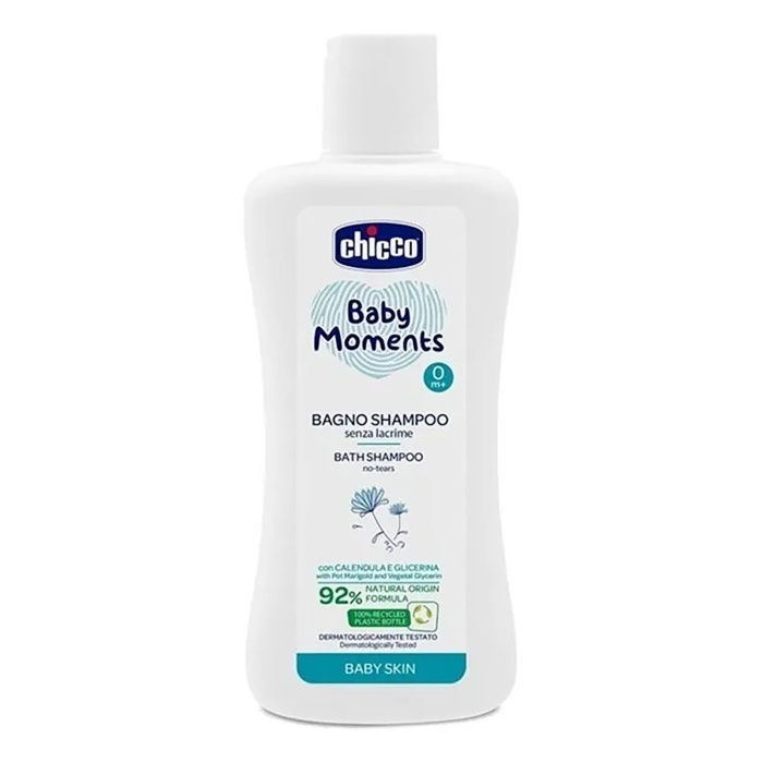 Chicco Baby Moments Doğal Saç ve Vücut Şampuan 200 ml