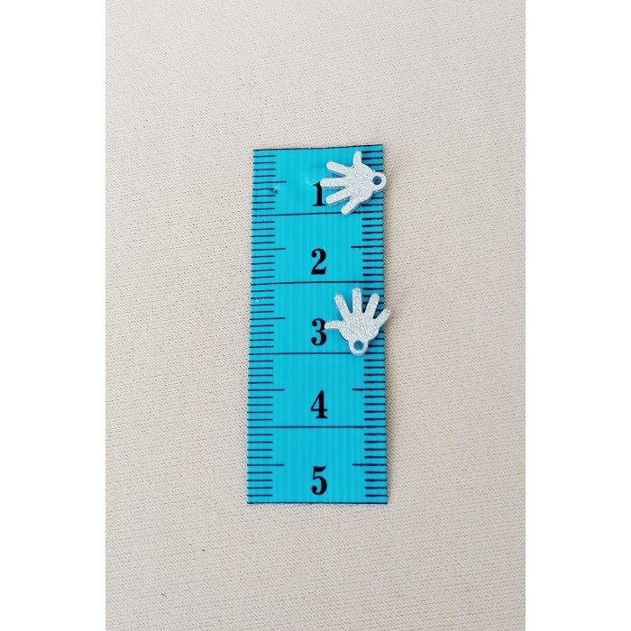 Oya Abiye Bileklik Kolye Pleksi Metalik Plastik Pul Gümüş Renk 24 gram 285 adet - BNC579