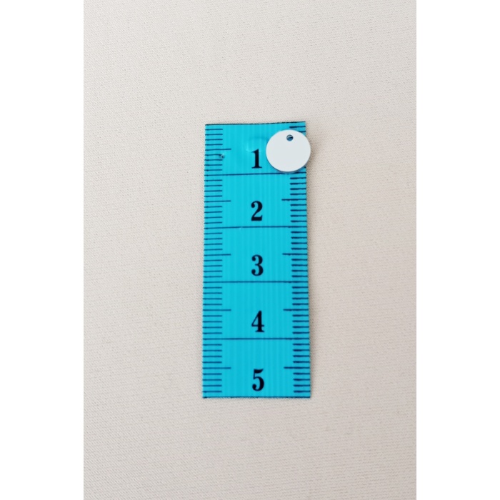 Oya Abiye Bileklik Kolye Pleksi Metalik Plastik Pul Gümüş Renk 24 gram 255 adet - BNC583