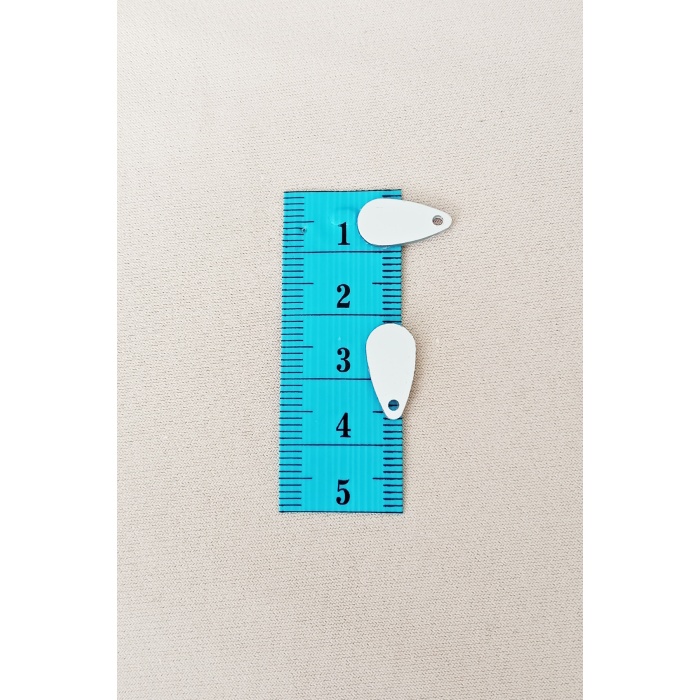 Oya Abiye Bileklik Kolye Pleksi Metalik Plastik Pul Gümüş Renk 24 gram 150 adet - BNC591