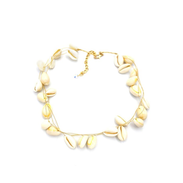 Deniz Kabuğu Kolye - Beyaz