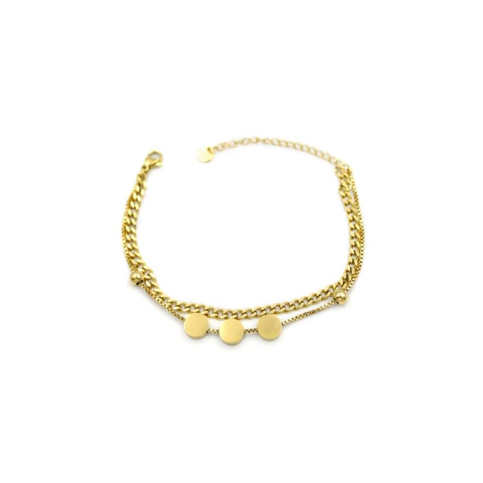 Zincir Bileklik - Altın