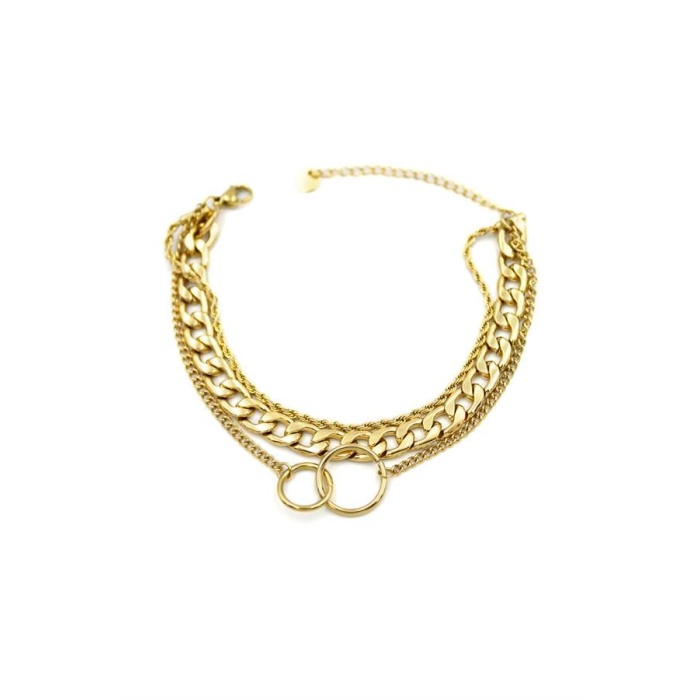 Zincir Bileklik - Altın