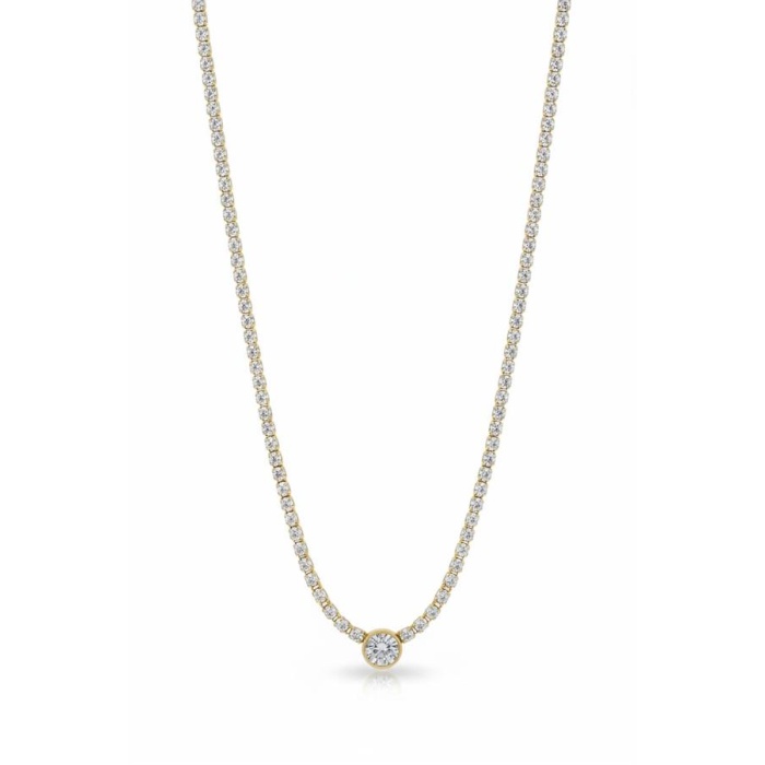 Su Yolu Kolye - Altın