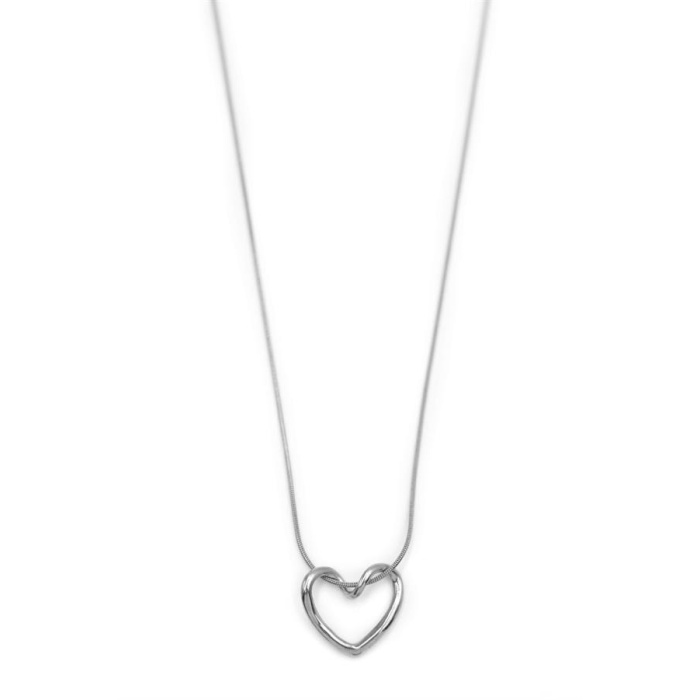 Kalp Kolye - Gümüş