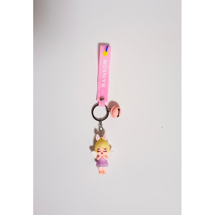 Anahtarlık Lila Elbiseli Melek