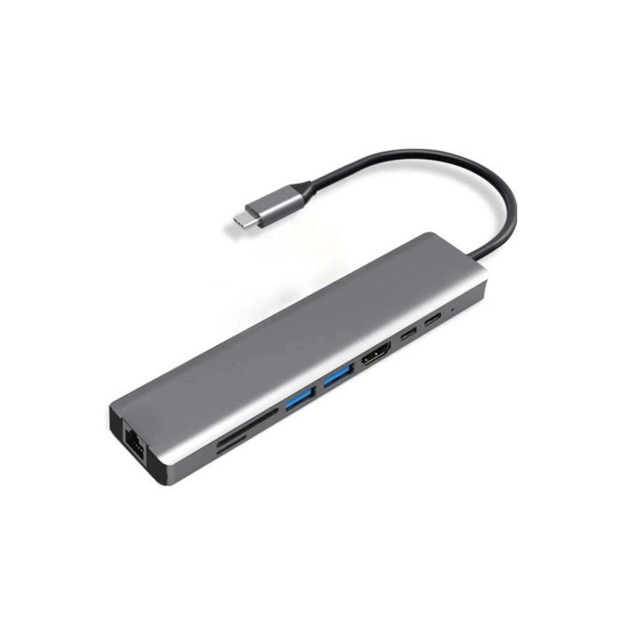 Type-c To Hdtv Multifunction Adapter 8 Port Kablo - Lisinya