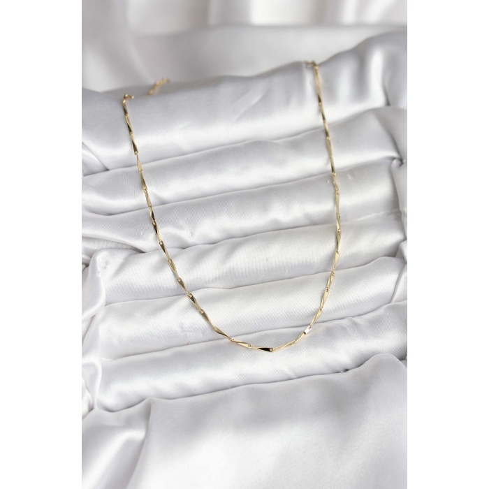 14K Gold Renk Kaplama CM Kadın Kolye - Lisinya