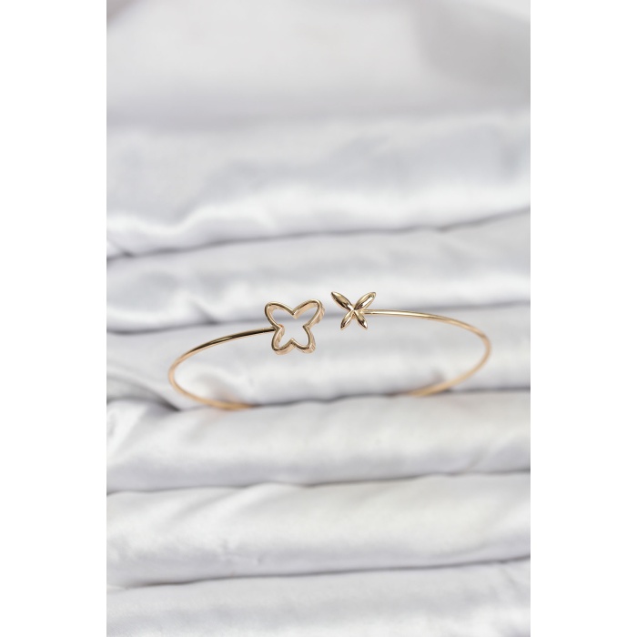Kelebek Model Gold Renk Bileklik - Lisinya