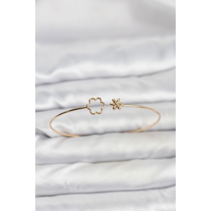 Lotus Model Gold Renk Bileklik - Lisinya