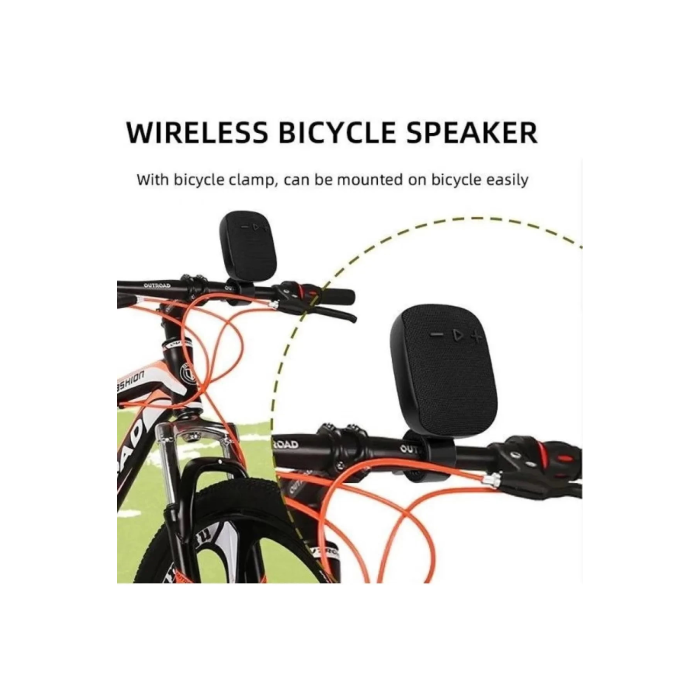Bisiklet Motorsiklet Gidon Kemer Aparatlı Hafıza Kartı Usb Girişli Bluetooth Hoparlör - Lisinya