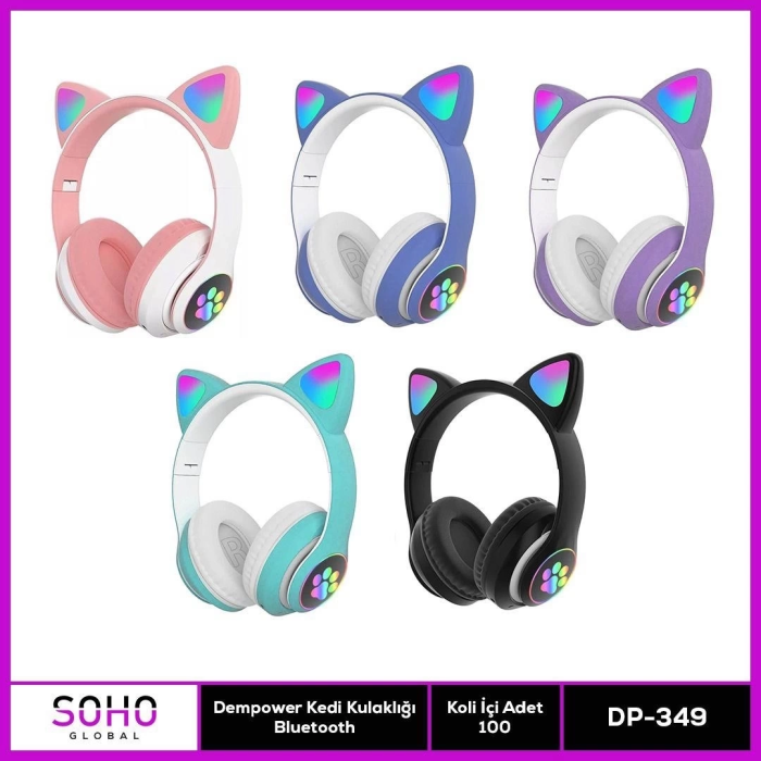 Kedi Figurlu Kulaklık ( Lisinya )