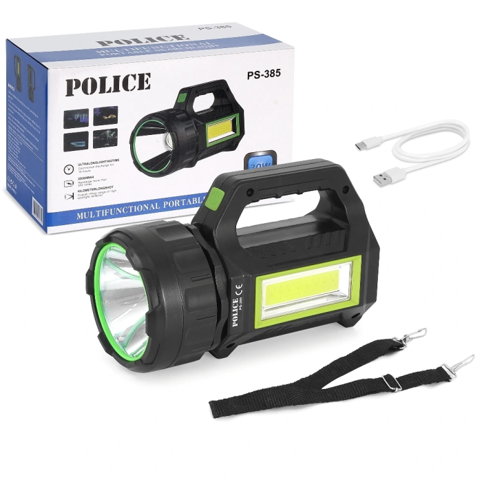 Police Ps-385 Şarji Spot Fener ( Lisinya )