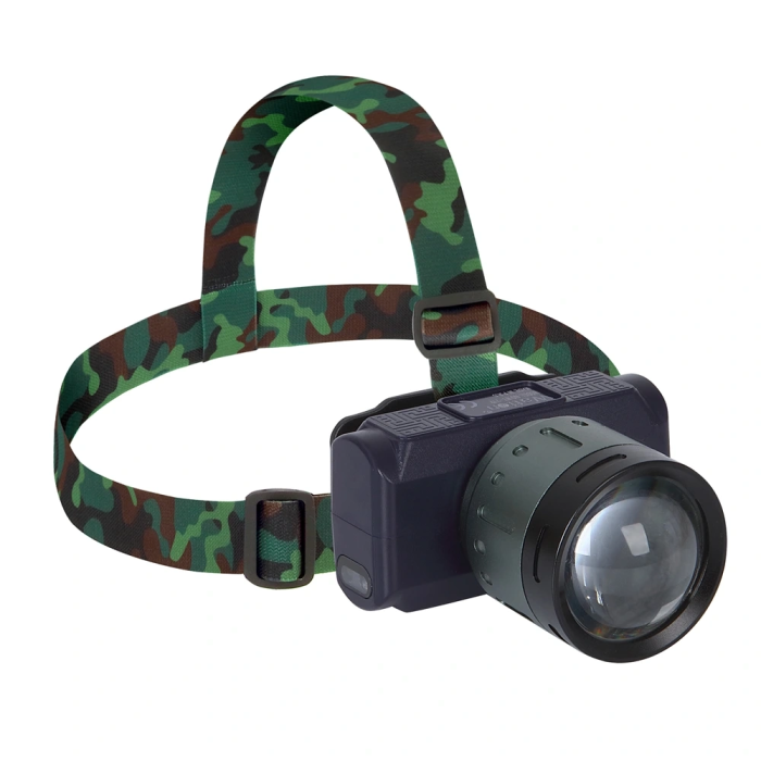 4200 Lümen Şarjlı Sensörlü Göstergeli Kafa Lambası  Wt-719 - Lisinya