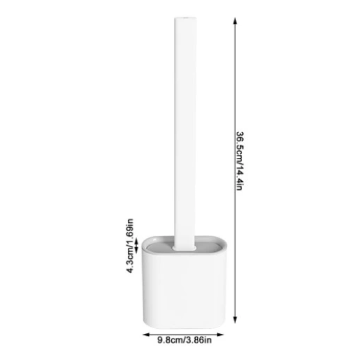 Yeni Nesil Silikon Klozet Fırçası ( Lisinya )