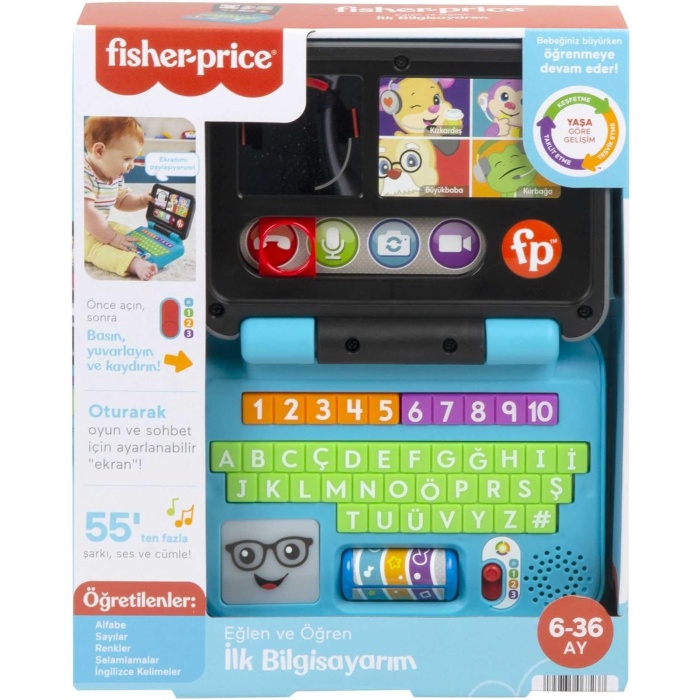 Fisher-Price Eğlen ve Öğren İlk Bilgisayarım HHH08