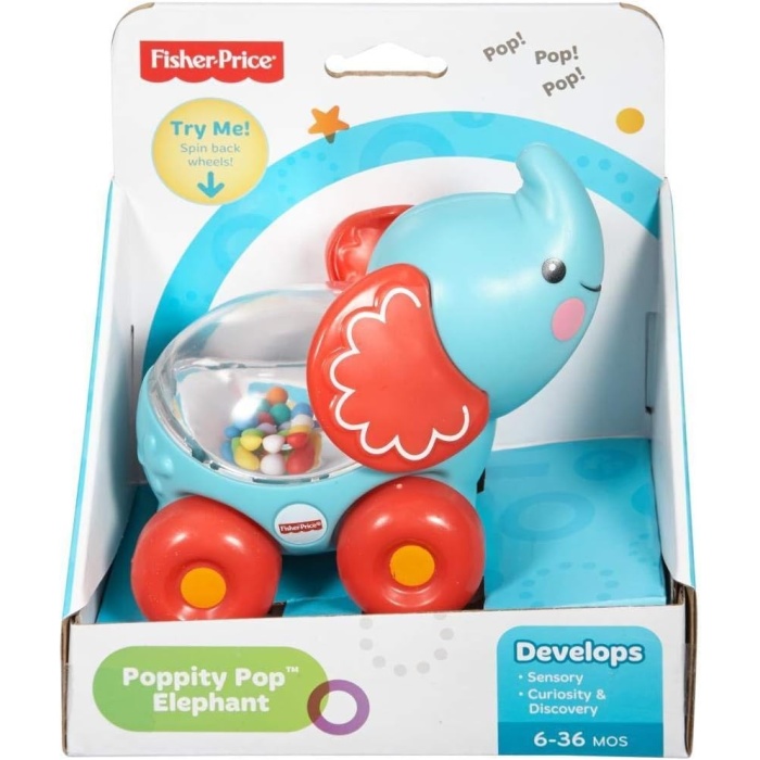 Fisher Price Poppity Araçlar - Mavi Fil CMV98