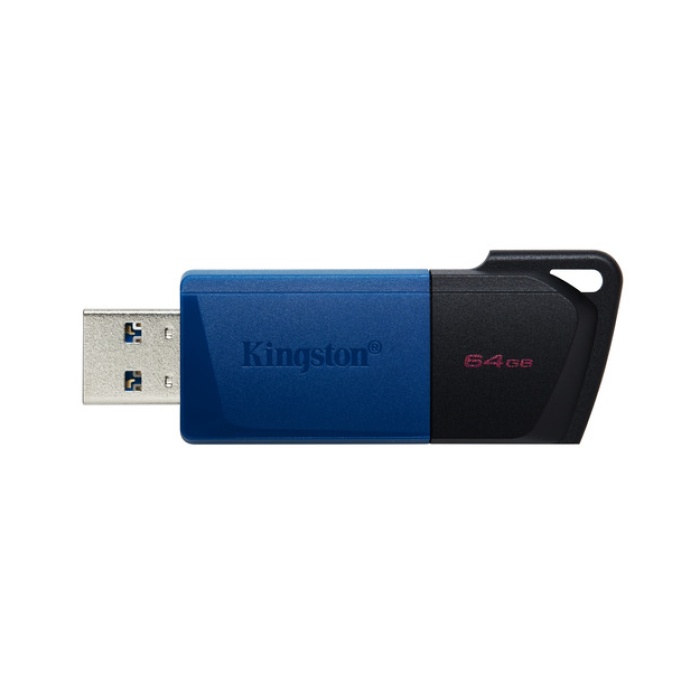64GB USB 3.2 Gen 1 DataTravelerExodia M (Black + Blue)