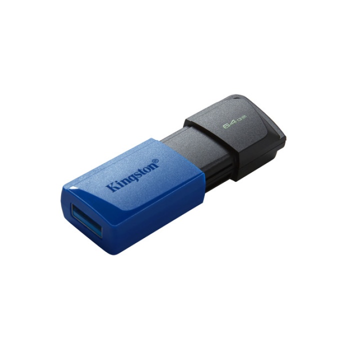 64GB USB 3.2 Gen 1 DataTravelerExodia M (Black + Blue)