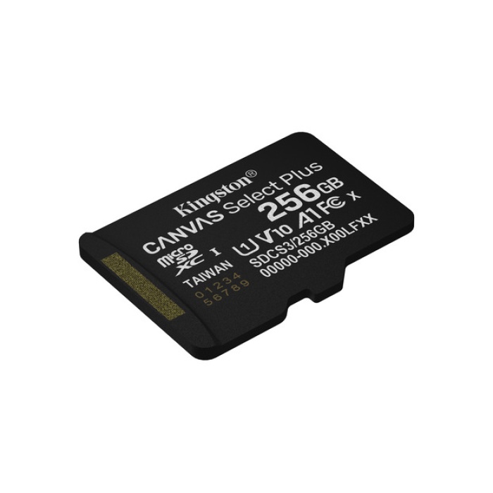 256GB microSDXC Canvas Select Plus Gen3 150MB/s A1 Card + Adapter